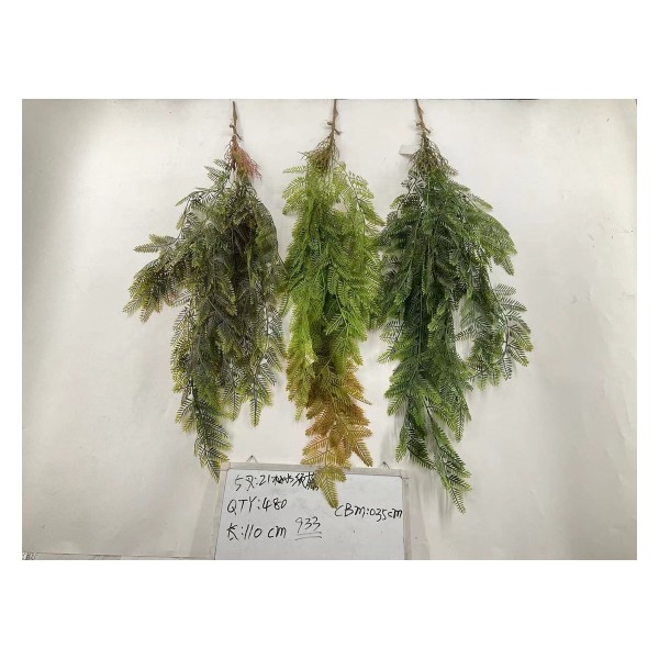 Ramo de plantas verdes artificiales 24060933049