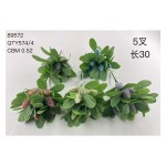 Plantas artificiales serie flocada 03