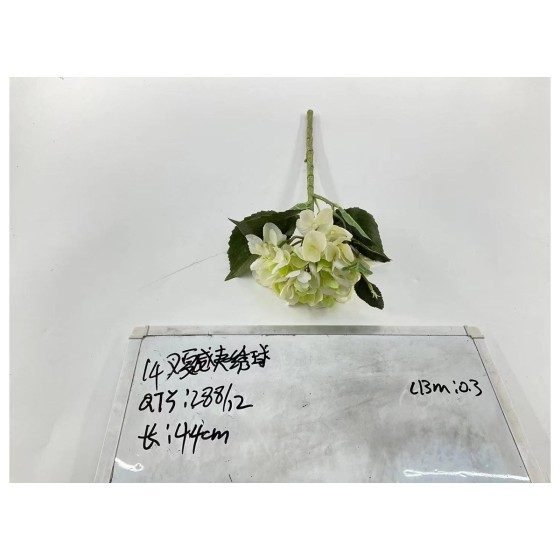 Flor artificial de tacto hidratado 030
