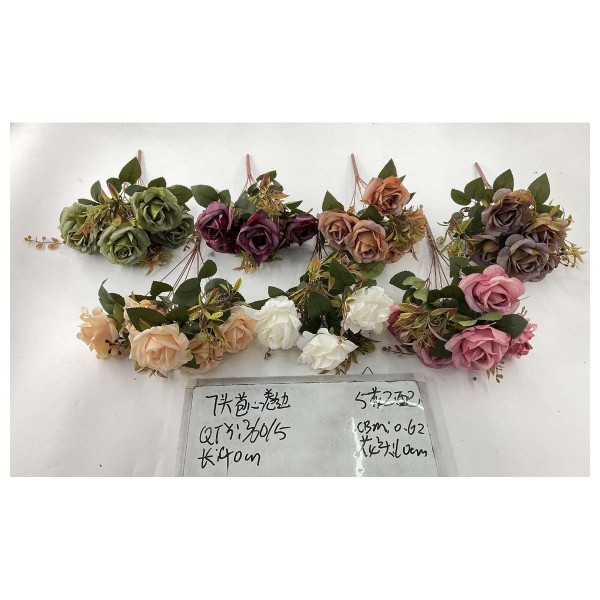 头苞心卷边