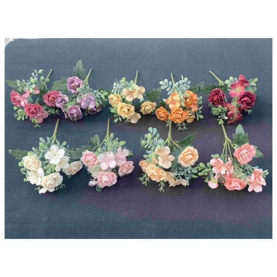 小把束仿真花 8898
