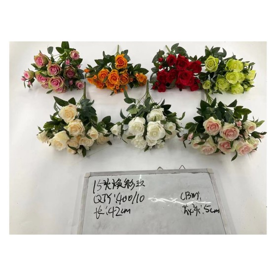 大把束仿真花 9花6蕾
