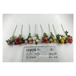 单支仿真花 4花