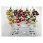 单支仿真花 6花