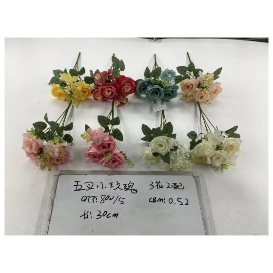 小把束仿真花 01