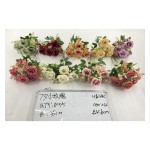 باقة زهور صناعية صغيرة 4花3配