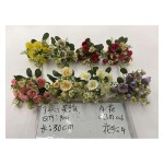 小把束仿真花 7叉14花