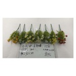 小把束仿真花 5叉15花