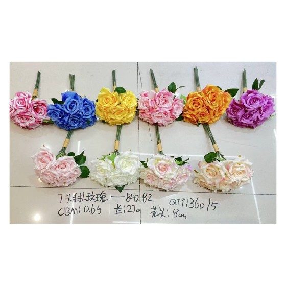 大把束仿真花 007