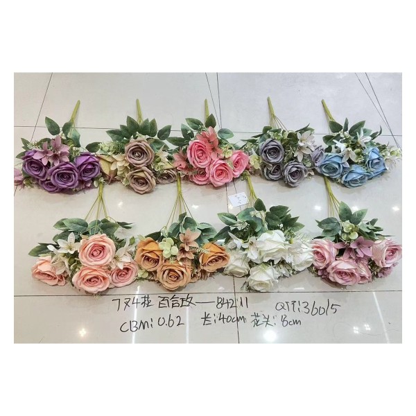 大把束仿真花 009