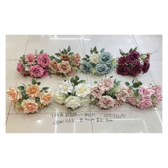 大把束仿真花 010