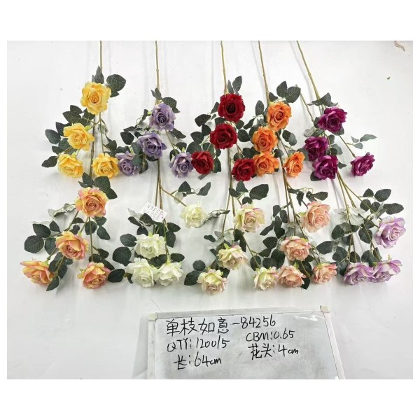 小把束仿真花 030