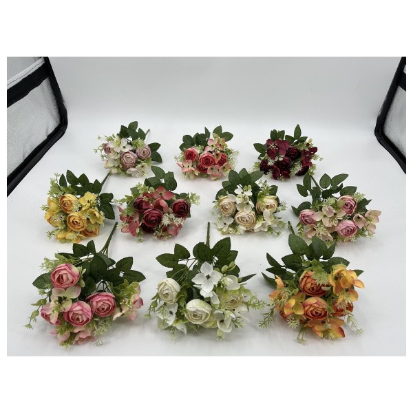 Ramo pequeno de flores artificiales 83858
