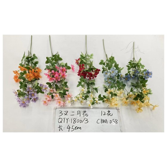 3叉二月花