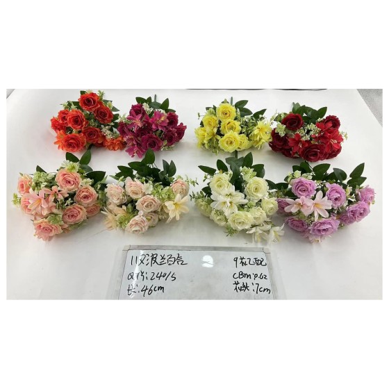 大把束仿真花 841-15