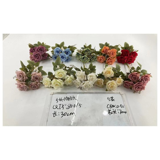 小把束仿真花 787-18