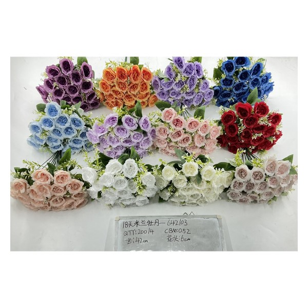 大把束仿真花 01