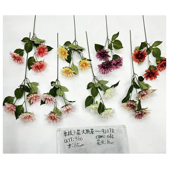 单枝3花大丽花 886-11
